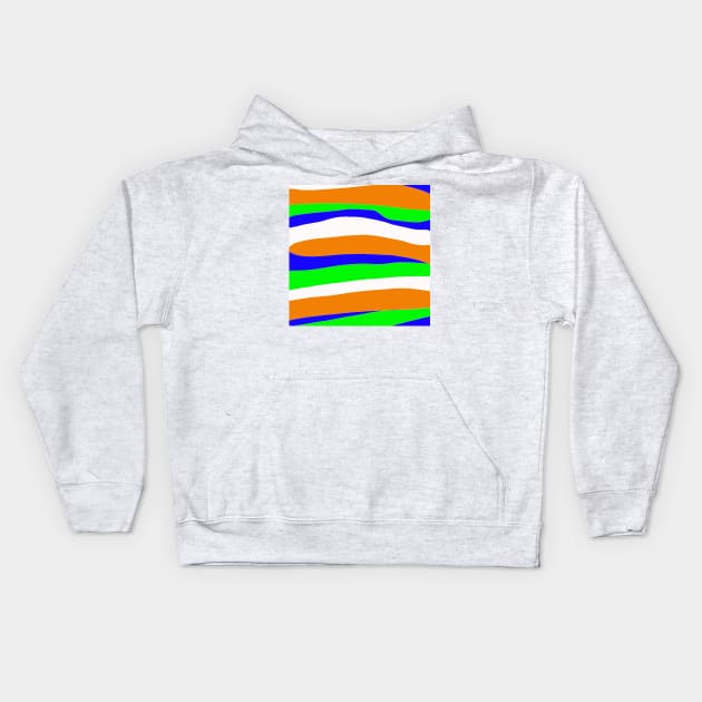 Cloudy Day at the Beach Kids Hoodie by Deadfluffy